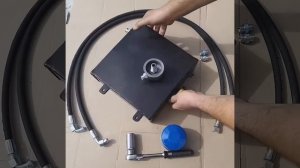 Гідробак 10 литрів, масляний бак для дровокола, гідростанції, додатковий бак | Гидробак для пресса