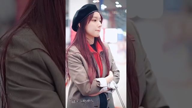 [FANCAM] 191017 Cheng Xiao @ PEK Airport