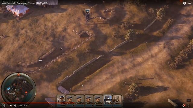 Iron Harvest обзор на русском первого геймплейного ролика смотреть онлайн