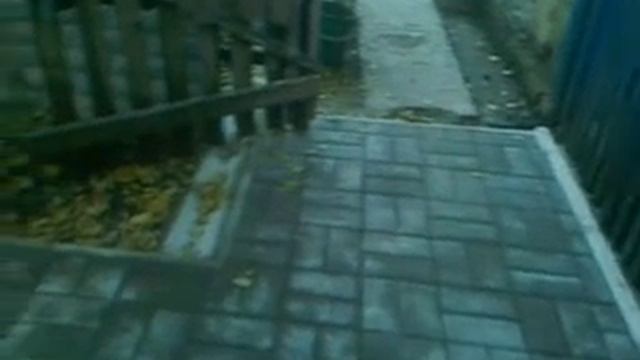 Укладка тротуарной плитки в частном доме в Харьковской области (пос. Высокий) смотреть онлайн