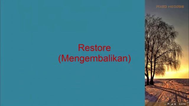 Cara Membuat Dan Menggunakan System Restore Point Windows 7 смотреть онлайн