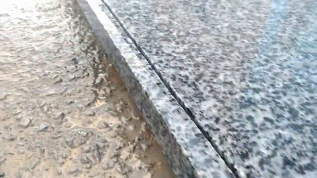 Резка Каплеотводов на гранитной облицовочной плитке. Тест Алмазного диска для резки камня (гранита) смотреть онлайн