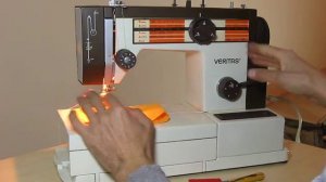 Veritas 4402 Nähmaschine Sewing machine Швейная машина test