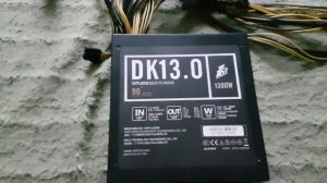 БЛОК ПИТАНИЯ 1300W ДЛЯ МАЙНИНГА. DK13.0 1STPLAYER BASIC PC MINING