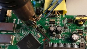 BQ 4201B не включается. Прошивка Main Board HK.T.S2T512CP639.
