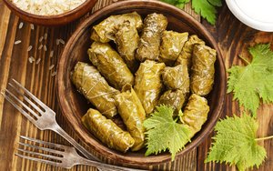 Настоящая АРМЯНСКАЯ ТОЛМА из виноградных листьев