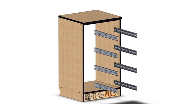 Комод КМ 14 | 493x849x448 | STONERWOOD смотреть онлайн