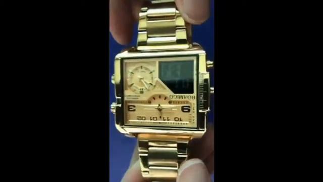 Стильные Модные мужские кварцевые часы BOAMIGOС AliExpress