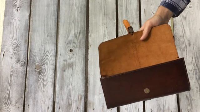 Клатч Mille - ручная работа. Classic bag - изделия из кожи. смотреть онлайн