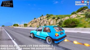 Volkswagen Golf Mk2 Hatch 1.5 - GTA V MOD | 2.7K / 1440p ! _REVIEW