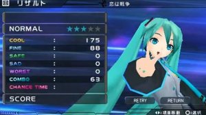 Hatsune Miku Project Diva PSP прохождение с пояснениями часть 1