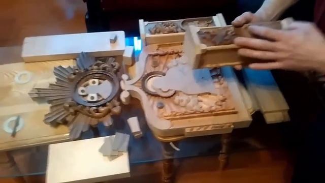 Резьба по дереву.Пошаговая сборка большой иконы.
