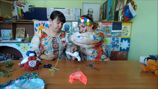 Мастер-класс по изготовлению национальной куклы-мотанки «Травница»