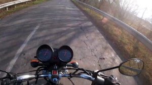 Мото Будни/Покатушки на мопеде альфа RX 125/ ЧУТЬ НЕ ВРЕЗАЛСЯ В СКОРУЮ! /