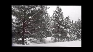 А снег хрустит