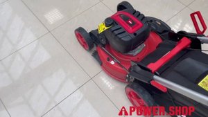 Складная газонокосилка бензиновая самоходная A-iPower AM48S. Краткий обзор.