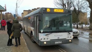 Автобус ЛиАЗ-5292.60 остановка Горсовет (Дмитров) 22.03.2021