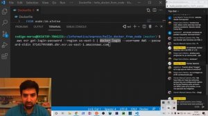 "Containerizando" en vivo app en express.js con Docker y sirviéndola en la nube