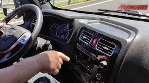 JAC N35 -  лёгкий грузовик  с изотермой и холодильником.