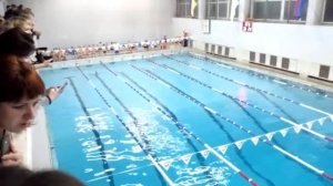 Соревнования ДЮСШа по плаванию 50 м. Брасс. Девочки 2008г.р.
