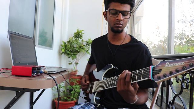 Dystopia - Tesseract (Guitar cover) смотреть онлайн