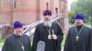 Стройка храм Свт. Макария Алтайского