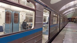 Номерной "Шестёрка" на станции Борисово