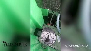Монтаж септика Эргобокс 6пр