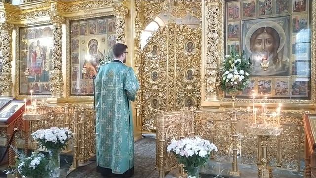 Престольный праздник - память прп. Евфросинии, смотреть онлайн