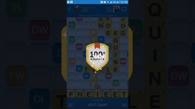 Mega Word Play on Words With Friends!