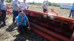 О мульчирователе Gaspardo Tornado 310, 280, 250. День Поля 28.08.13