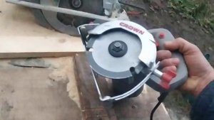 ДИСКОВАЯ ПИЛА CROWN 125 ДИСК? В ДЕЛЕ