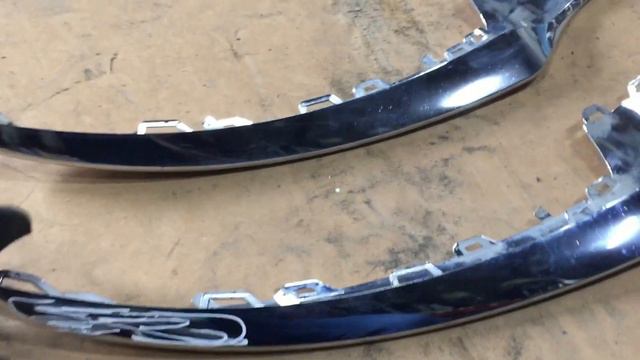 Хром накладка переднего бампера Левая Mercedes W207 C207 Молдинг a2078850774 смотреть онлайн