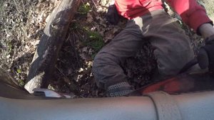 Зажало ногу в мотоцикле