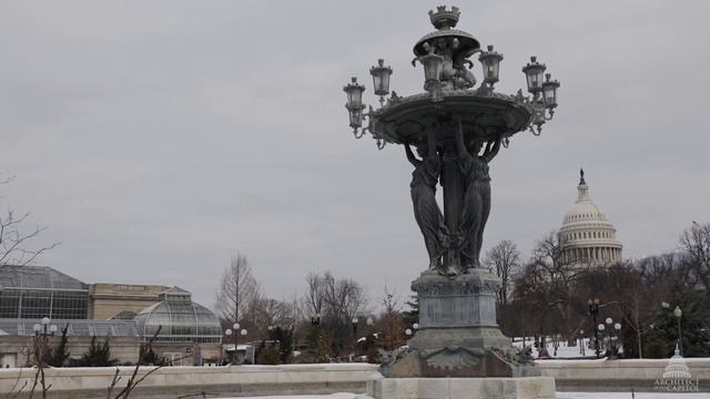 Winter At The United States Capitol