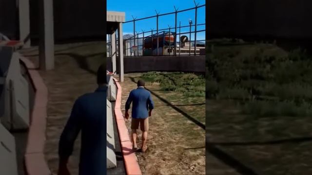 Что будет если в GTA 5 стать невидимкой и прийти на военную базу??