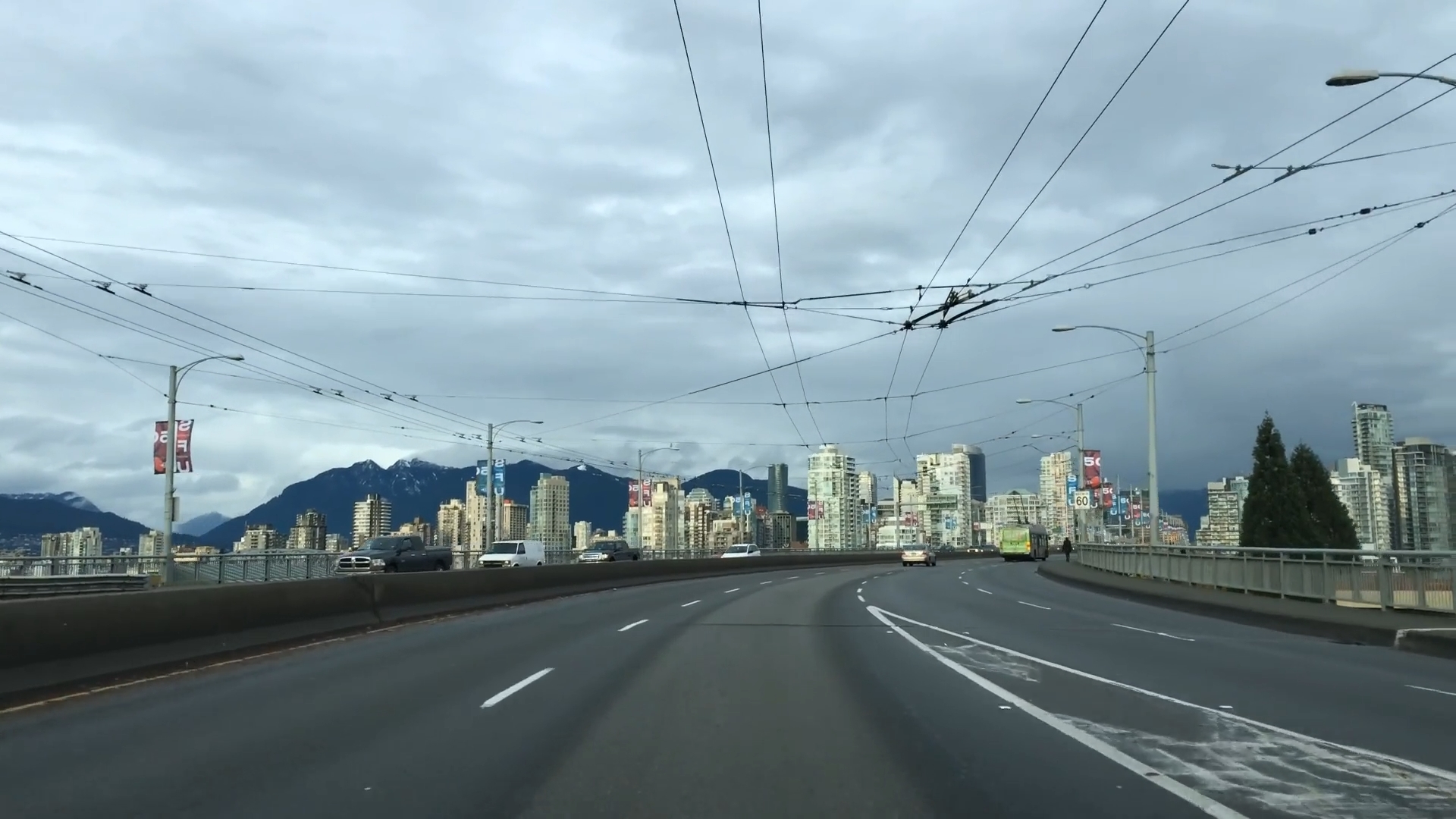 Ванкувер, Канада. Поездка в центр города смотреть онлайн