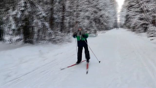 Юный спортивный блогер(беговые лыжи)