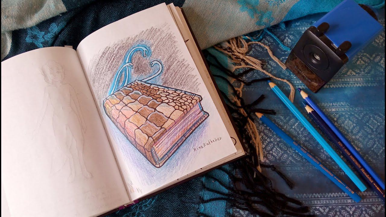 Обзор скетчбука 6. Часть 2