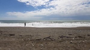 Супер волны на Чёрном море. Абхазия