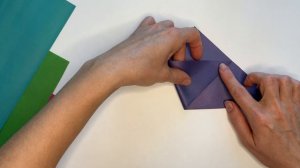 Оригами  "Стаканчик". Складываем фигурку из бумаги.