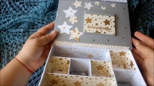 Мамины сокровища "Звезды"/скрапбукинг/ Mother's treasures "Stars" / scrapbooking /