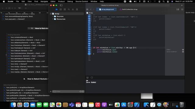 || SECTION 2 || : 2.2.15.2 All about Array in Swift. смотреть онлайн