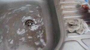 Чистим кухонную мойку до блеска! Быстро и просто.