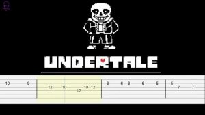 Megalovania - Undertale [Guitar Tabs Tutorial]