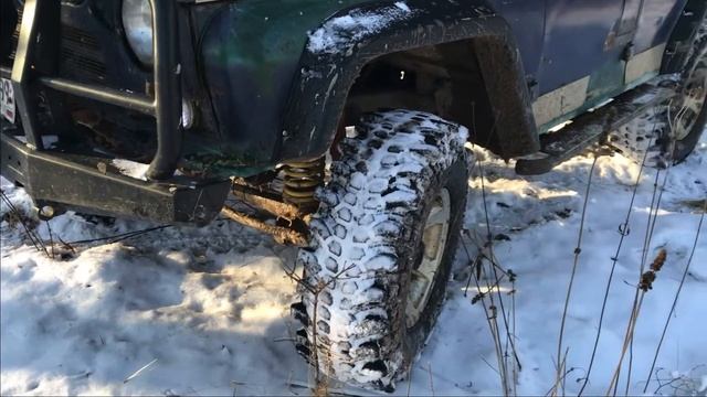 Уаз Хантер . Прогулка по окрестностям смотреть онлайн