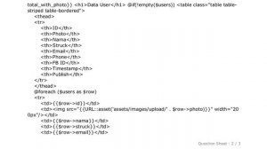 HTML : laravel-excel not working to export xls file using blade with image