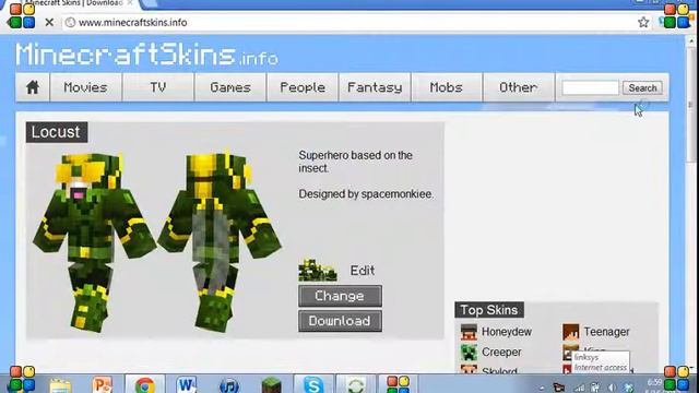 Minecraft: how to change your skin. Bought version смотреть онлайн