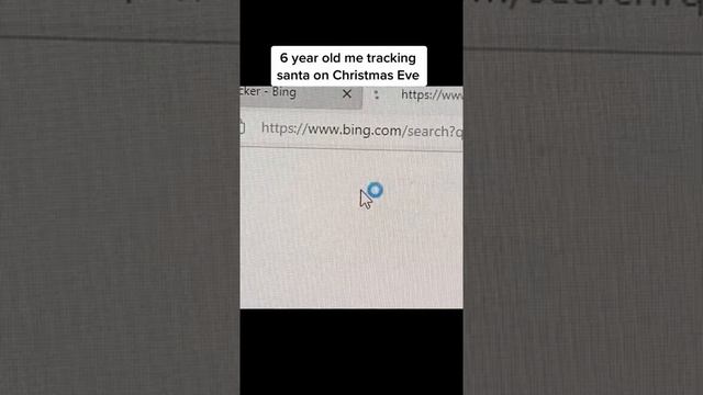 6 year old me tracking Santa on Christmas Eve