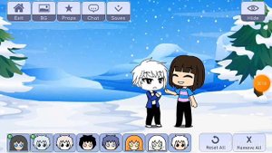 1 ЧАСТЬ САНС И ФРИСК ЛЮБОВЬ